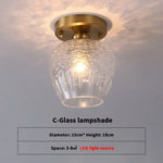 Plafonnier Moderne Diara En Verre C / Chaude Luminaire Chambre