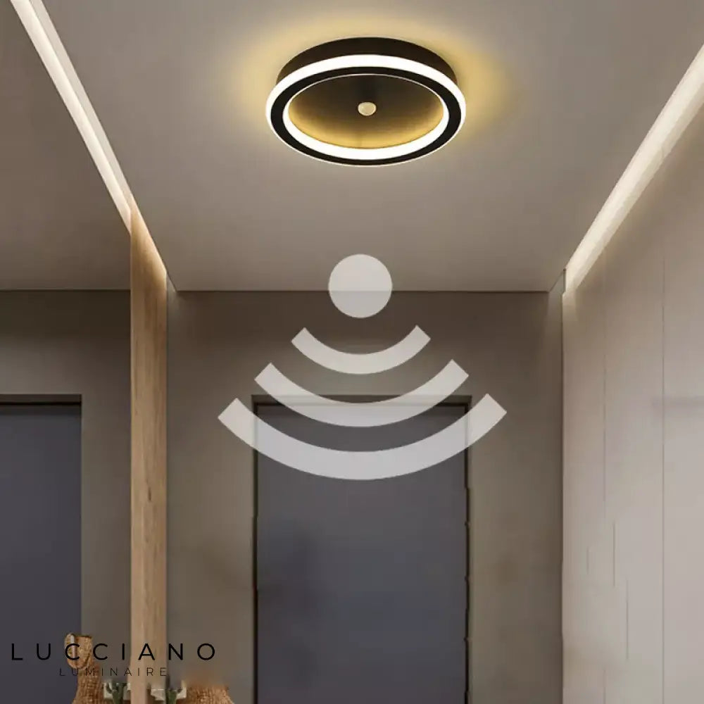 Plafonnier salle de bain LED à détecteur de mouvement PIR