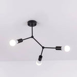 Plafonnier Spots Branche Rétro Style Luminaire Chambre