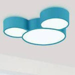 Plafonnier Tête Mickey Enfant Multicolore Bleu Luminaire Chambre