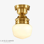 Plafonnier Vintage Doré Luminaire Chambre