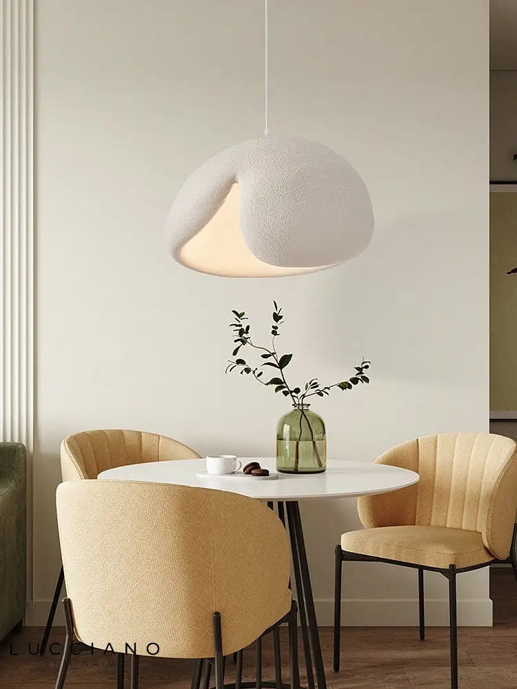 Plafonnier Wabi Sabi Salle À Manger | Lustre Moderne Blanc Lustre & Plafonnier