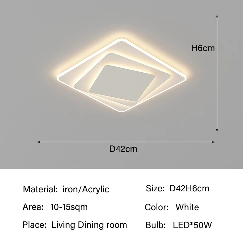 Luminaires LED modernes élégants