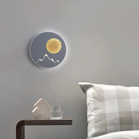 Postmodern Design Élégant Lumineux Minimaliste Contemporain Applique Murale Chambre