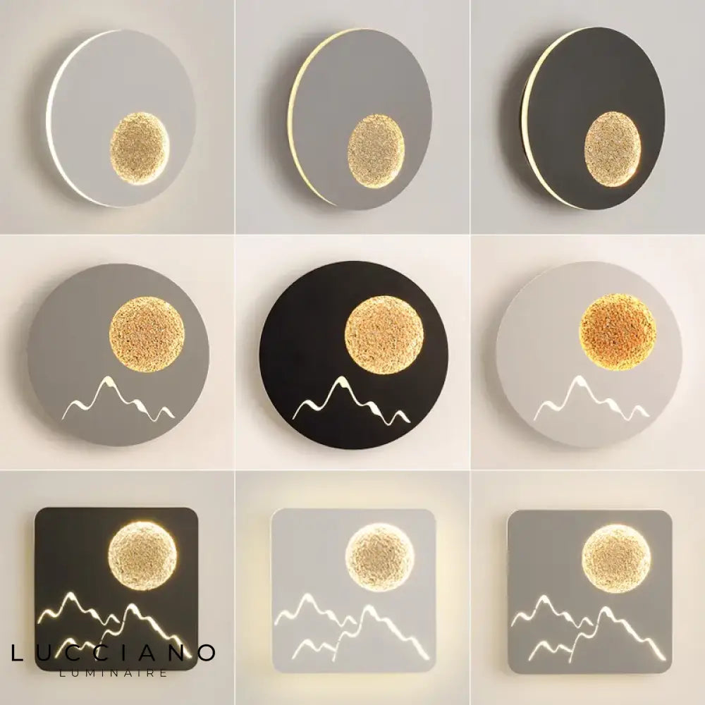 Postmodern Design Élégant Lumineux Minimaliste Contemporain Applique Murale Chambre