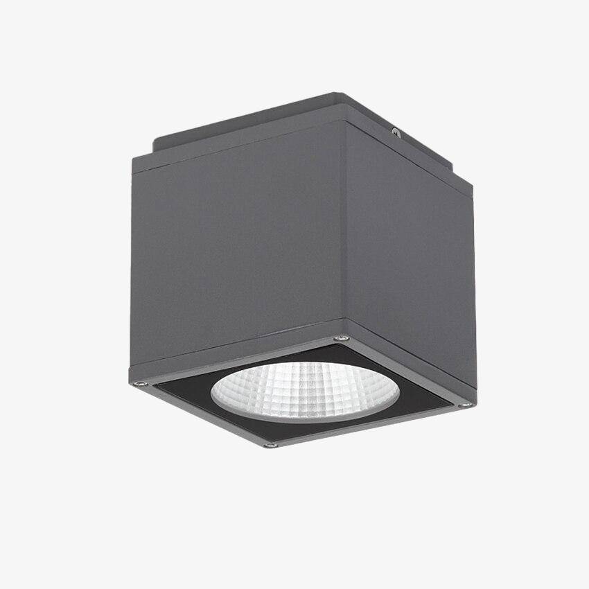 Spot LED carré design extérieur