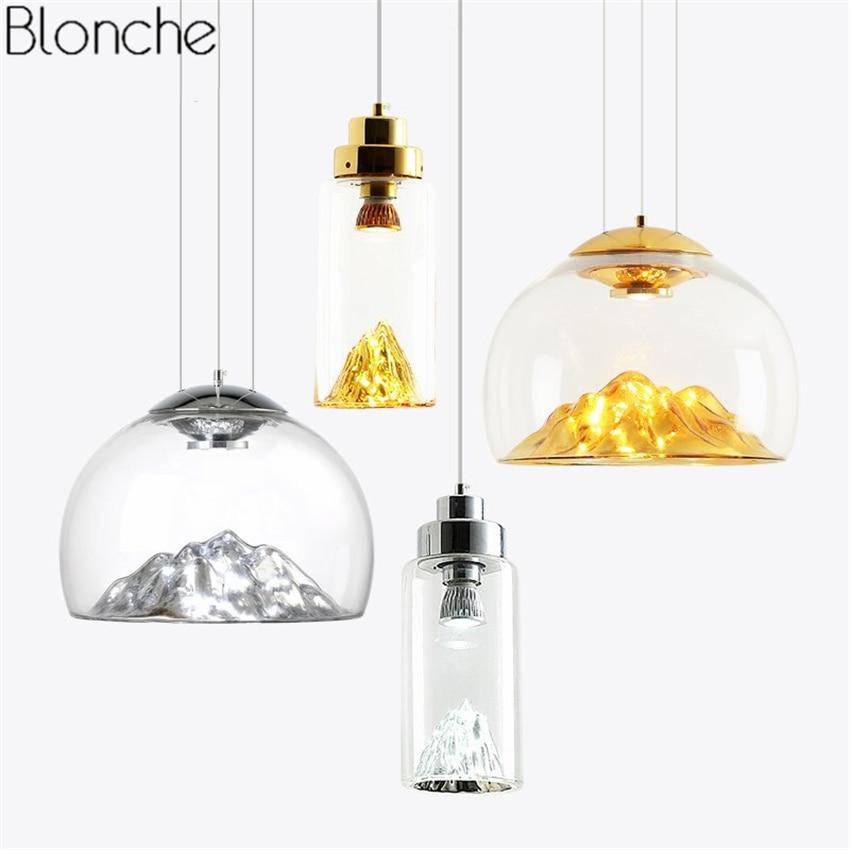 Iceberg Lampe Suspended LED Verre