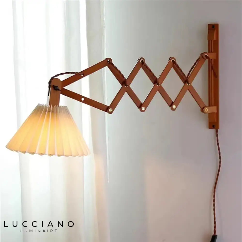 Sax Applique Moderne Élégante Lampadaire Design Bois Applique Murale Chambre