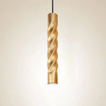 Spirale Cylindrique Led Design Doré / Dimmable 30Cm - Natural White Luminaire Doré