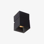 Spot Cubique Ajustable Irma Noir / Naturelle Luminaire Chambre