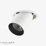 Spot Encastré Led Pivotant Blanc Luminaire Chambre