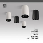 Spot Led Alu Moderne Arrondi Luminaire Chambre