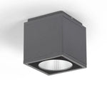 Spot Led Carré Design Extérieur Luminaire Cuivre