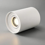 Spot Led Cylindrique En Métal Julius Chaude / Blanc - 5W Luminaire Chambre