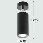 Spot Led Orientable Cylindrique Exhibition Luminaire Chambre