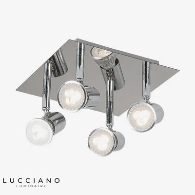 Chromen LED-plafondspot Home