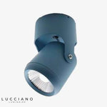 Spots Led Orientables Surface Colorés Bleu / Chaude Luminaire Chambre