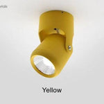 Spots Led Orientables Surface Colorés Jaune / Chaude Luminaire Chambre