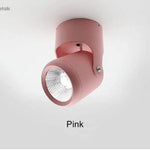 Spots Led Orientables Surface Colorés Rose / Chaude Luminaire Chambre