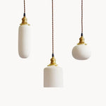 Style Moderne Suspension Led Blanche Luminaire Chambre