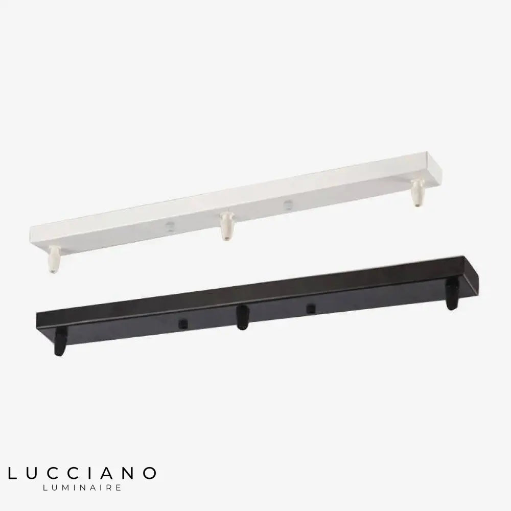 Support Long Multi-Trous (Noir Ou Blanc) Luminaire Chambre