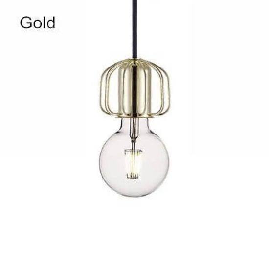 Suspension Araignée Vintage Moderne Doré Luminaire Chambre
