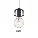 Suspension Araignée Vintage Moderne Noir Luminaire Chambre