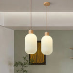 Suspension Bois-Aluminium Adara Scandinave Luminaire Chambre