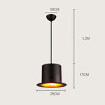 Suspension Chapeau Moderne Luminaire Chambre