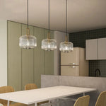 Suspension Charlise En Verre Contemporain Luminaire Chambre