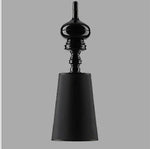 Suspension Chromée Rétro Fashion Noir - Small Luminaire Doré