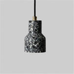 Suspension Ciment Terrazzo Coloré Luminaire Chambre