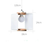 Suspension Cube Ouvert Coloré Hand Luminaire Chambre