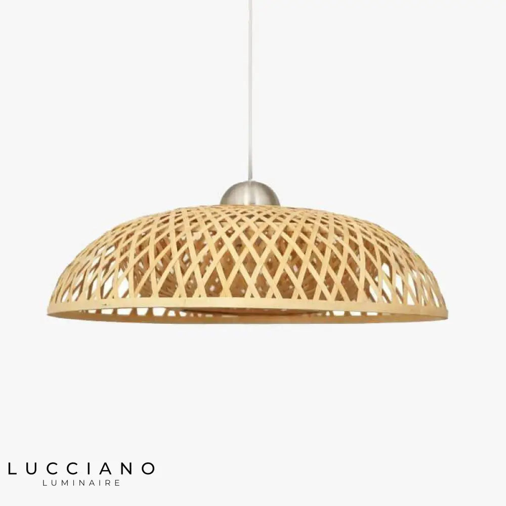 Suspension Design En Bambou Wicker Luminaire Chambre