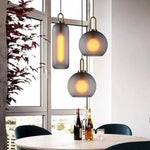 Suspension En Verre Formes Loft Luminaire Chambre