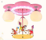 Suspension Enfant Singe Suspendu Couleurs Variées C Luminaire Chambre