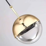 Suspension Globe Verre Et Métal Luminaire Chambre