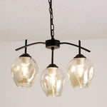 Suspension Industrielle Boules Verre Indoor Luminaire Chambre