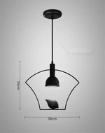 Suspension Industrielle Oiseau Perché Bird Luminaire Chambre