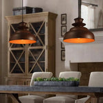 Suspension Industrielle Village Design Luminaire Cuivre