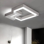 Suspension Led 3D Métallique Luminaire Chambre