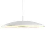 Suspension Led Avec Abat-Jour Métal Arrondi B / 24W M Luminaire Chambre