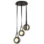 Suspension Led Avec Boule En Verre Luminaire Chambre