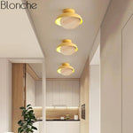 Suspension Led Bois Avec Abat-Jour Coloré Luminaire Chambre