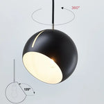 Suspension Led Boule Colorée Luminaire Chambre