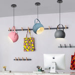 Suspension Led Boule Colourful Métal Luminaire Chambre