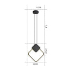 Suspension Led Cercle Lumineux Lofty B / Froide Luminaire Chambre