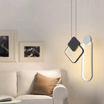 Suspension Led Cercle Lumineux Lofty Luminaire Chambre