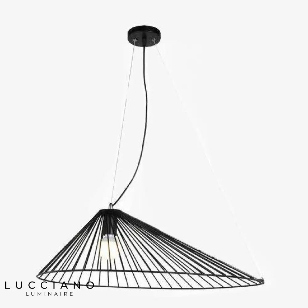 Suspension Led Chapeau Noir Luminaire Chambre