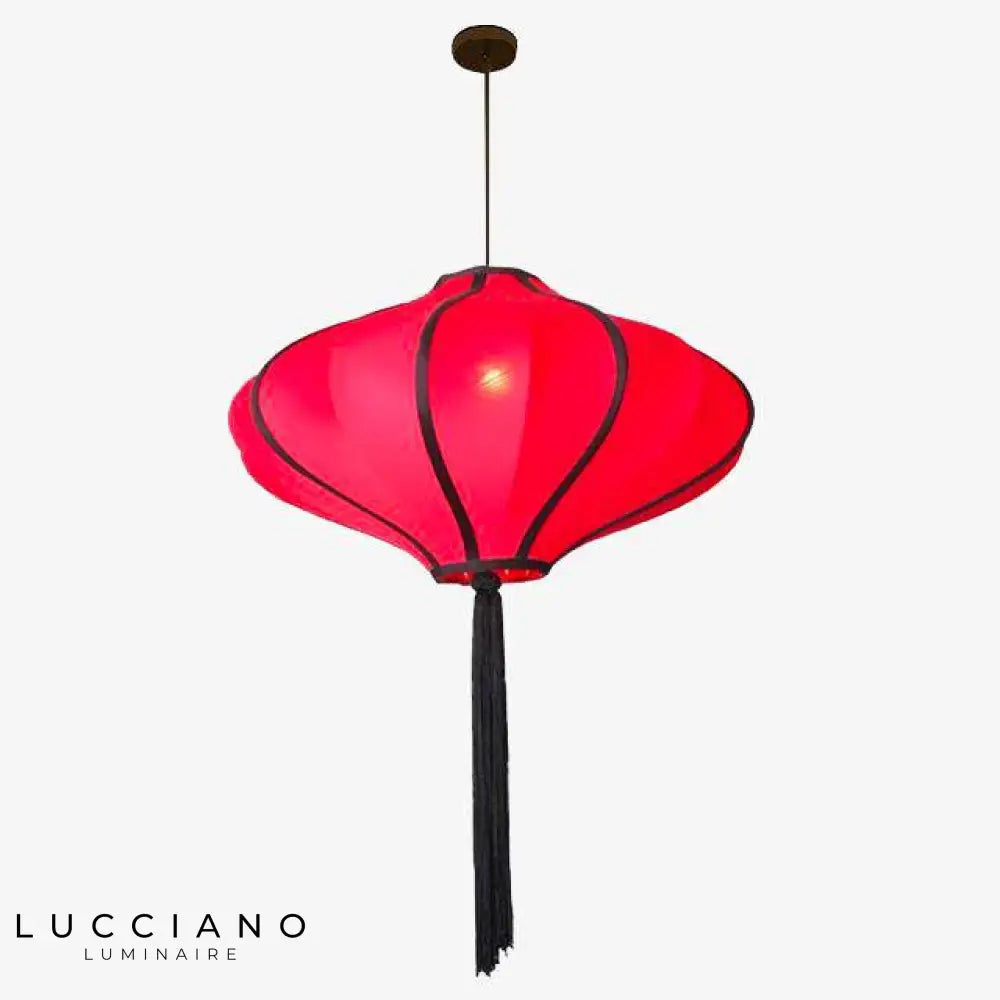 Suspension Led Chinoise Colorée Luminaire Chambre